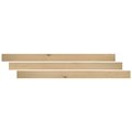 Msi Kings Buff 076 Thick X 215 Wide X 78 Length Overlapping Stairnose Molding ZOR-LVT-T-0400